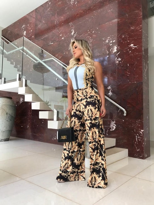 💫Conjunto Calça Com Blusa NA915042