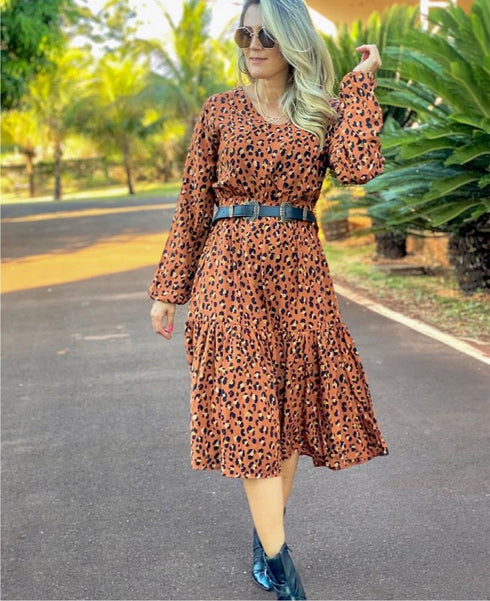 Vestido Longo Aflora💫