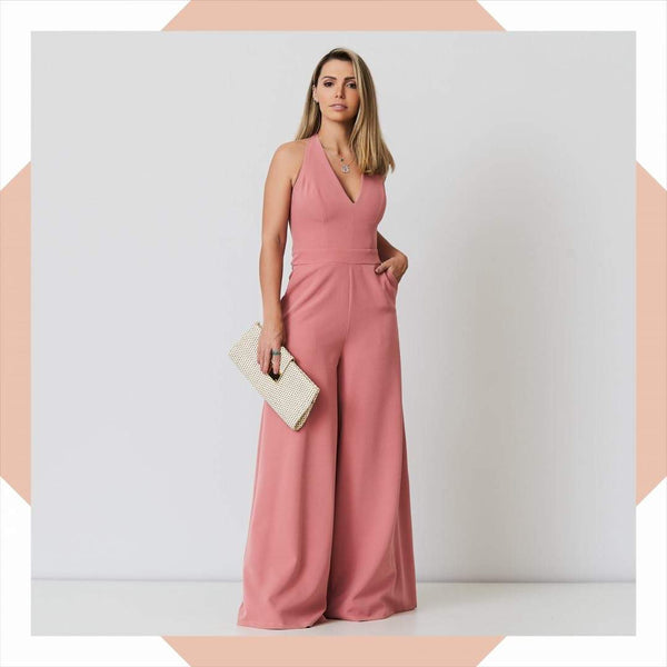 Macacão Preto frente única Le’Rizz💫