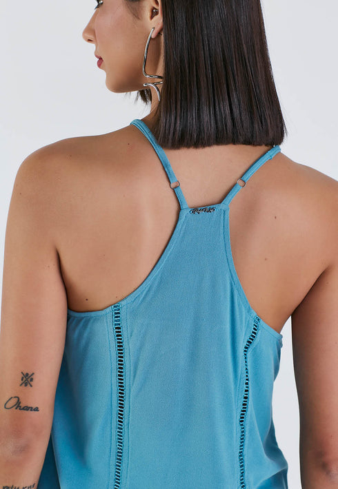 Regata de alcinha em crepe NV036146