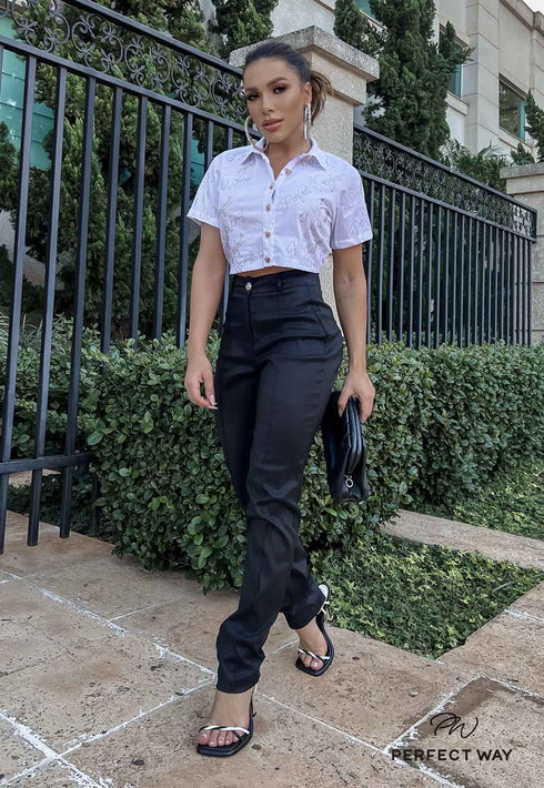 Calça Alfaiataria Perfect Way 💫
