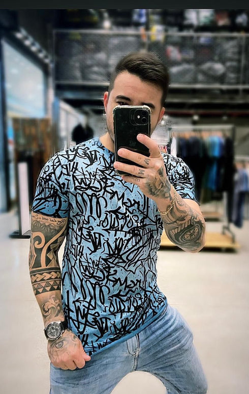 Camiseta Masculina Flamê