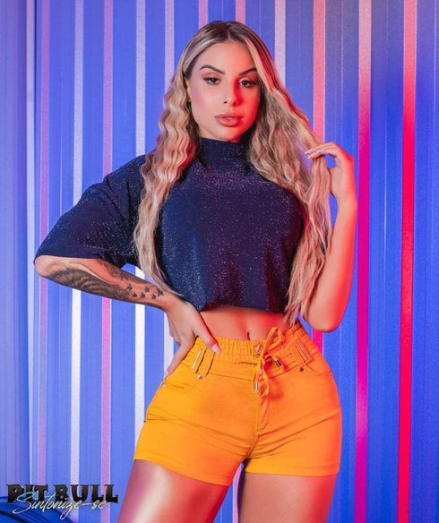 Shorts Pit Bull Mostarda 40936💫