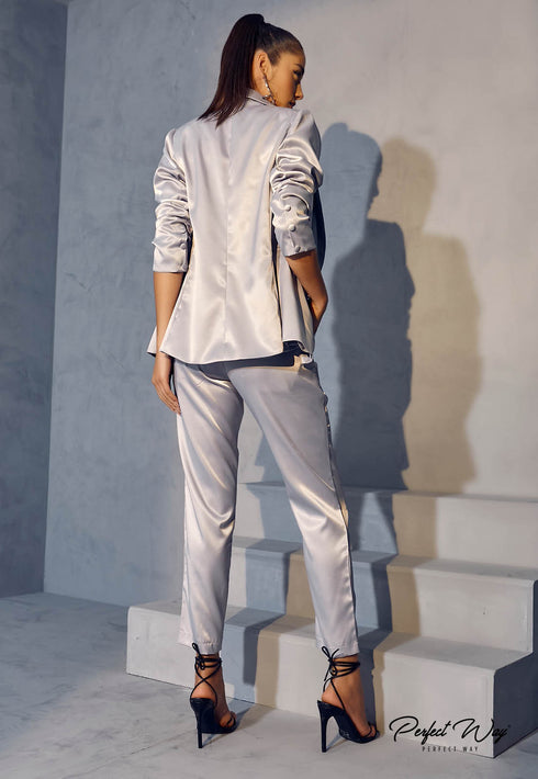 Maxi Blazer Alongado com recortes MI118165 💫