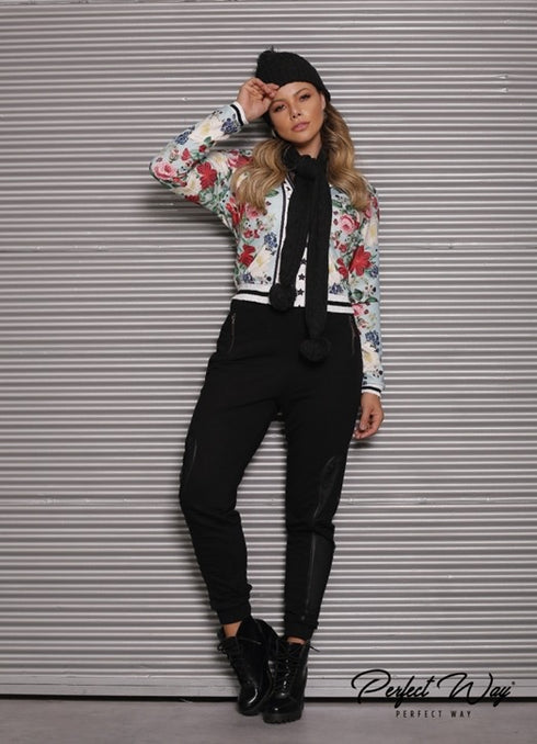 JAQUETA BOMBER FLORAL💫