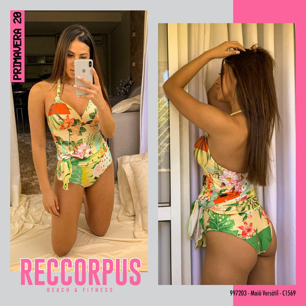 Maiô 2 em 1 com Saída de Banho✅🅰️