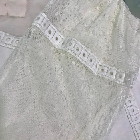 Blusa Malha com aplicação de renda 26051 💫