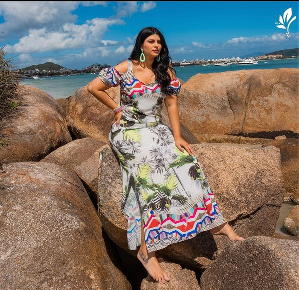 Conjunto blusa e saia 💫