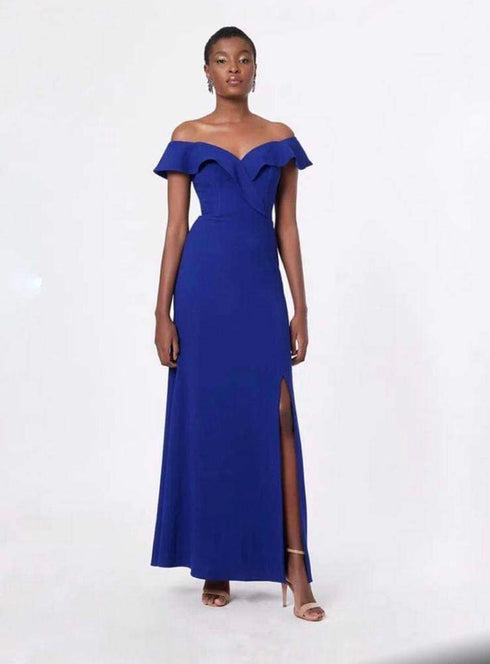 Vestido TVZ Azul Royal