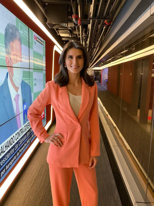 Blazer alfaiaria lapelas💫