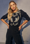 Blusa de Moletom +BO MI18130,