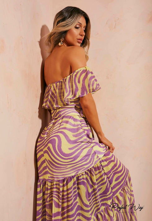 Vestido Longo c/ Estampa Exclusivađ«