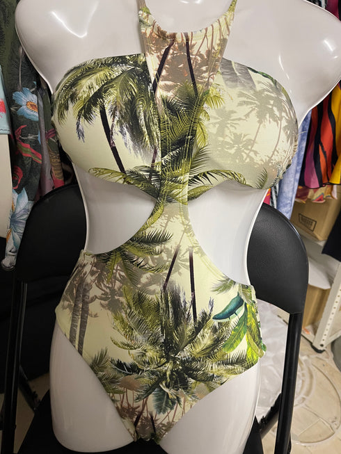 Maiô Amaré estampado VERDE / código502✅🅰️