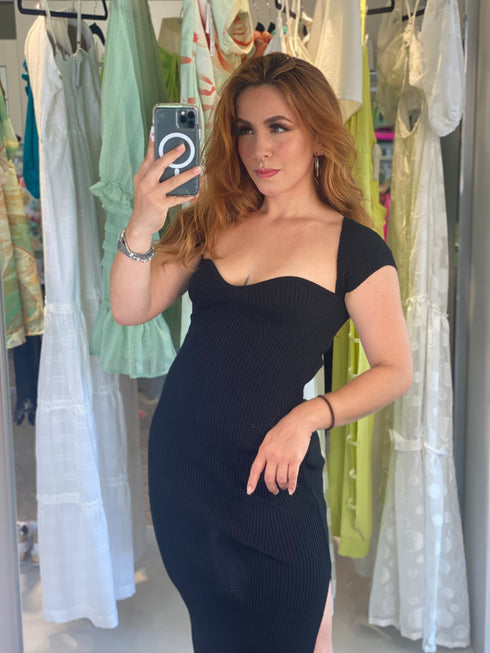 …Vestido Modal Midi