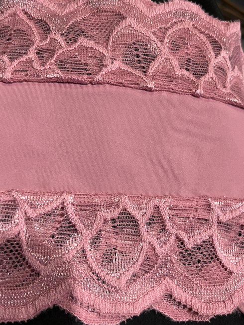 Calcinha em microfibra com renda