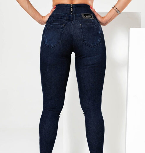 Calça Jeans Super skinny cintura alta pitbull 39416 💫