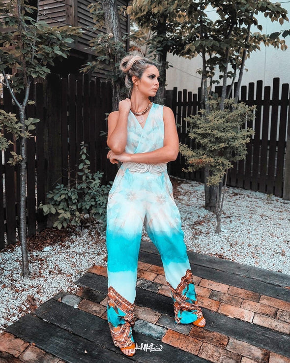 ⭐️Macacão LUXO estampado🥂