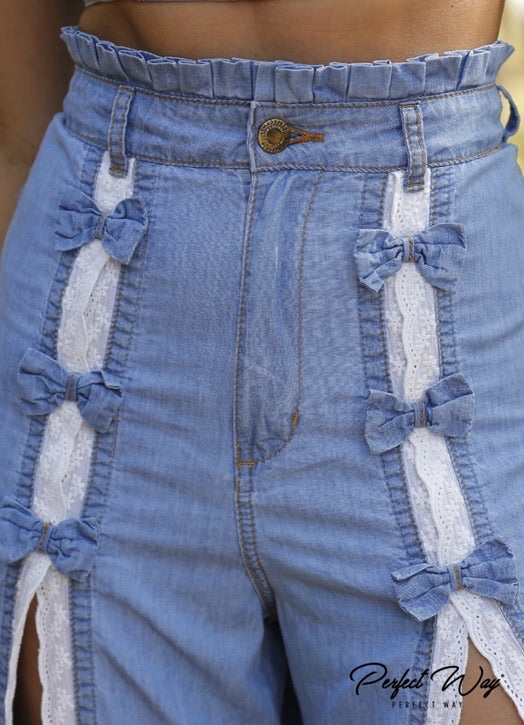 ⭐️Conjunto Jeans Cropped MPV015013